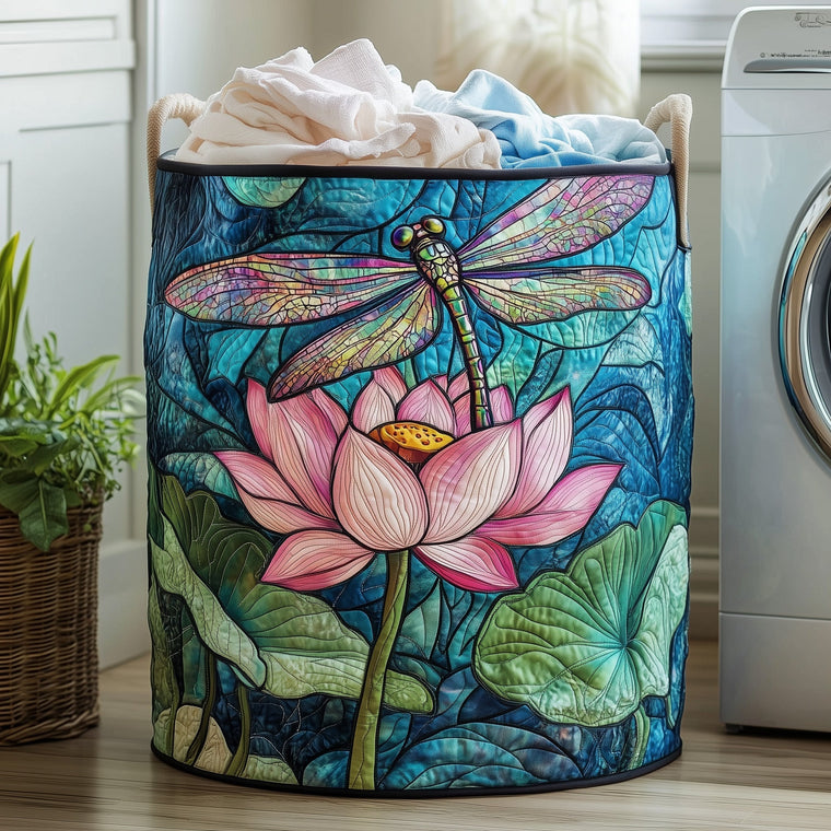 Elegant Dragonfly Laundry Tote Bag