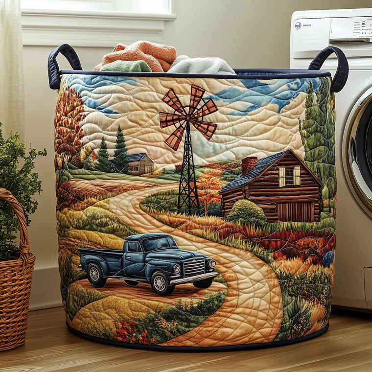 Windmill Wonder Laundry Tote Bag