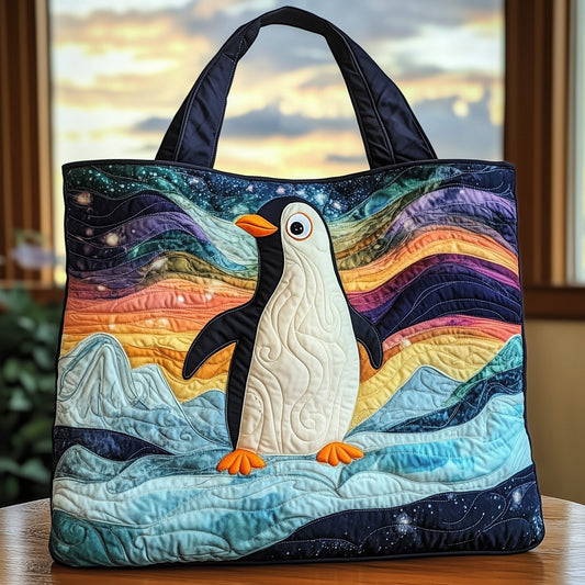 The Penguin Art Quilted Tote