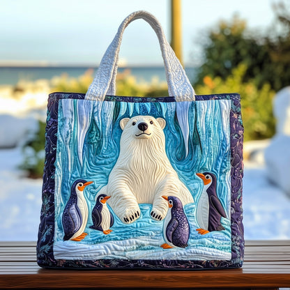 The Arctic Charm Quilted Tote