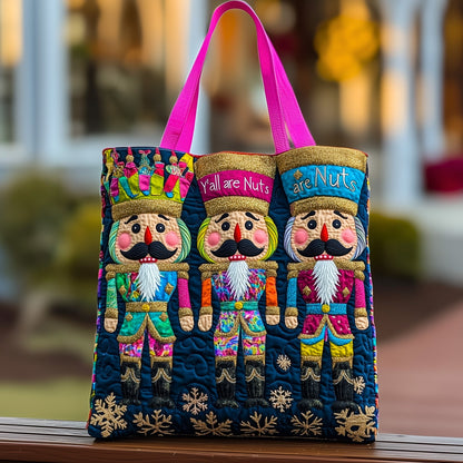 The Festive Nutcracker Quilted Tote 0503