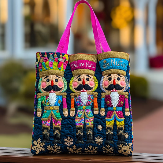 The Festive Nutcracker Quilted Tote 0503