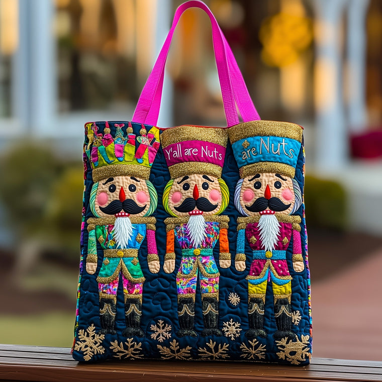 The Festive Nutcracker Quilted Tote 0503