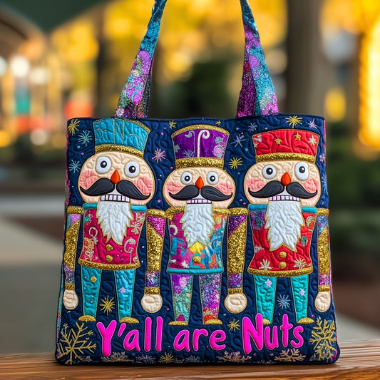 The Festive Nutcracker Quilted Tote 0504