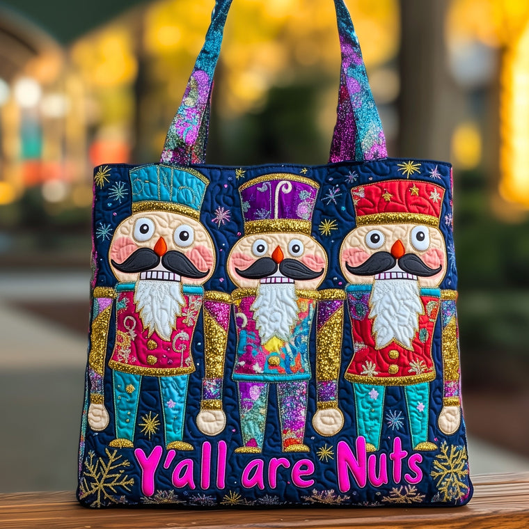 The Festive Nutcracker Quilted Tote 0504