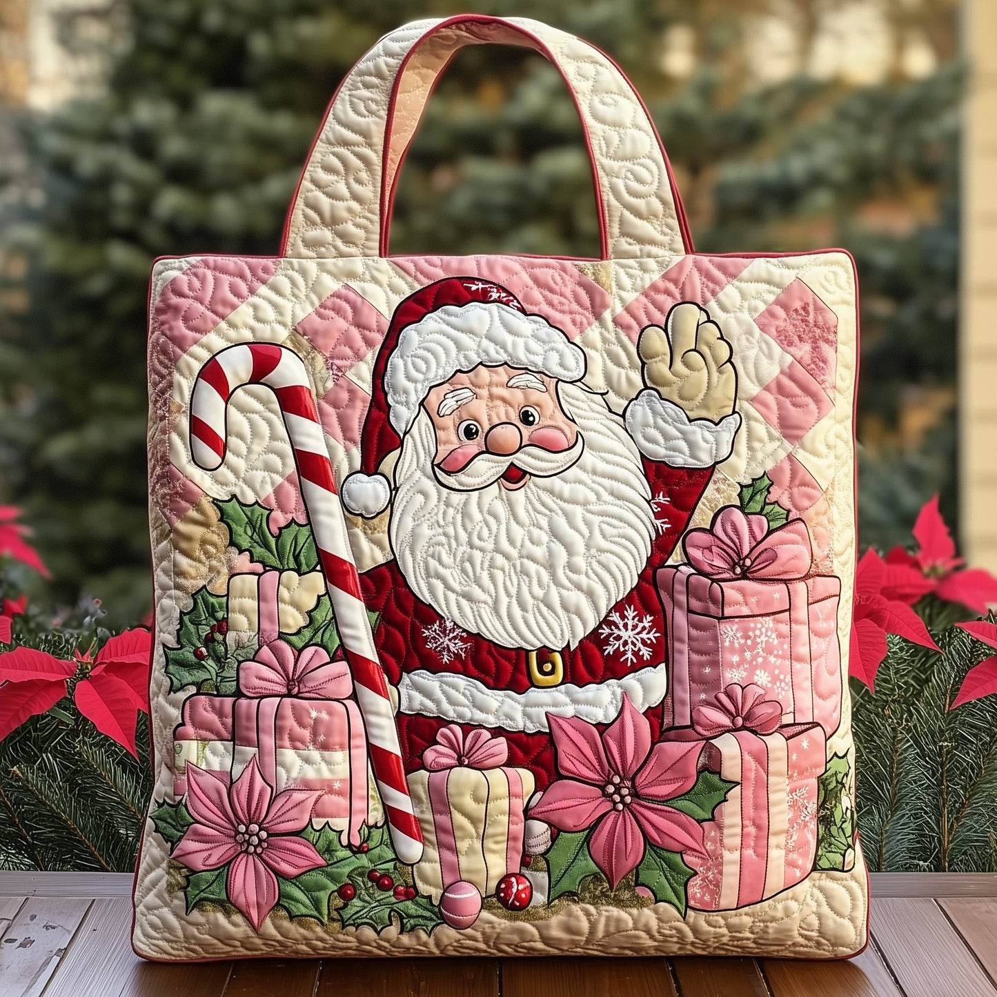 Everyday Goose Quilted Tote Bag