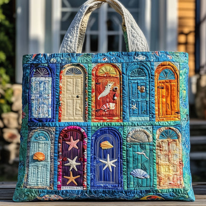 Everyday Doorway Heaven Quilted Tote