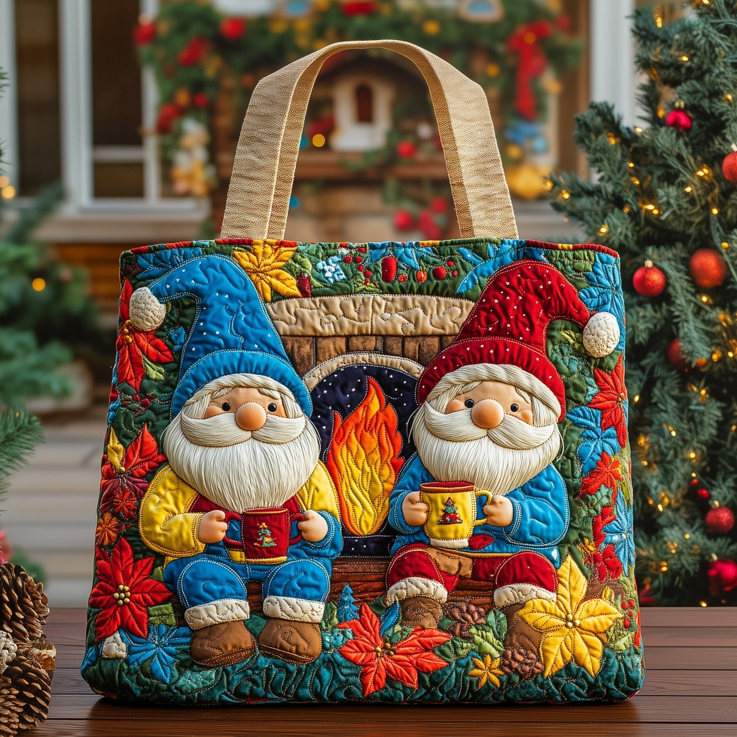 Everyday Christmas Gnomes Tote Bag