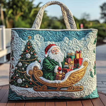 Everyday Clause Quilted Tote Bag