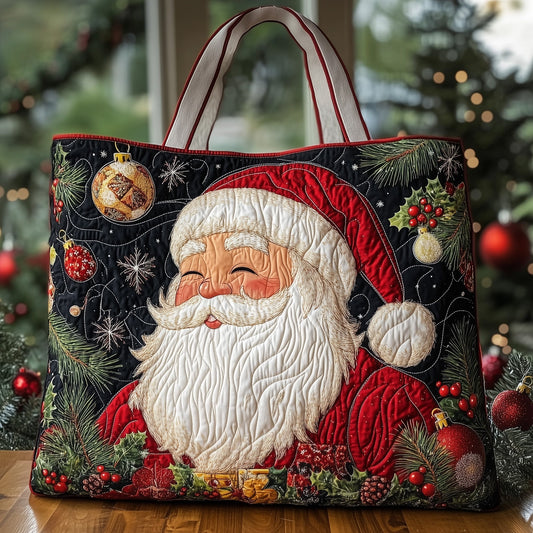 The Santa Claus Quilted Tote