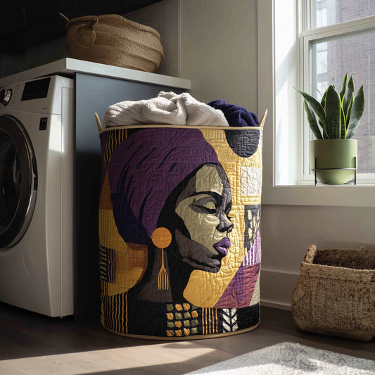 The Golden Queens Quilted Laundry Basket Tote 1278