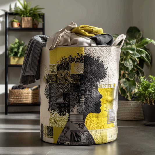 The Golden Queens Quilted Laundry Basket Tote 1281
