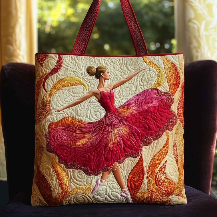 Everyday Ballerina Quilted Tote Bag