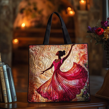 Everyday Elegant Ballerina Quilted Tote