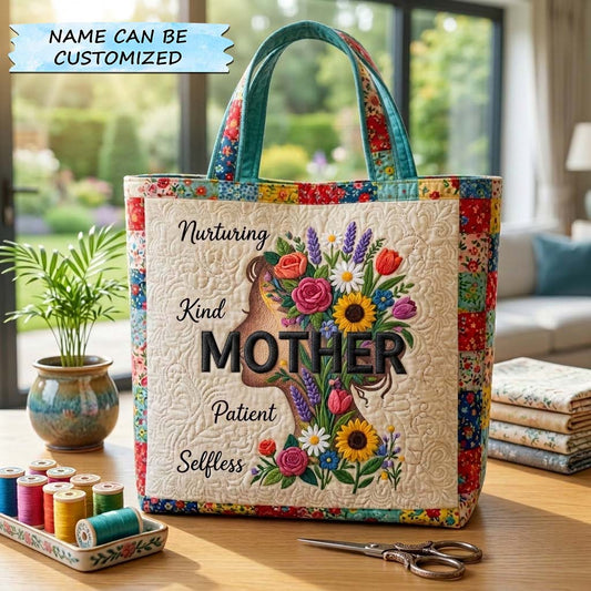 The Mother Floral Quilted Tote