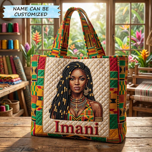 The Royal Essence Quilted Tote