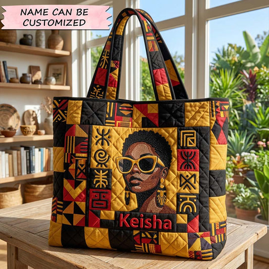 The Radiant Heritage Quilted Tote