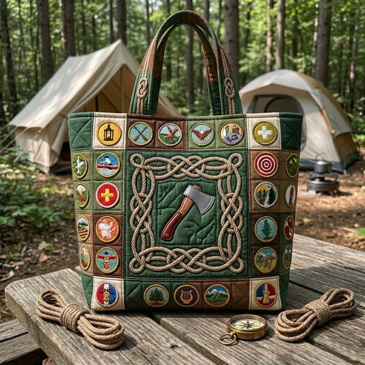The Ranger Knot Quilted Tote