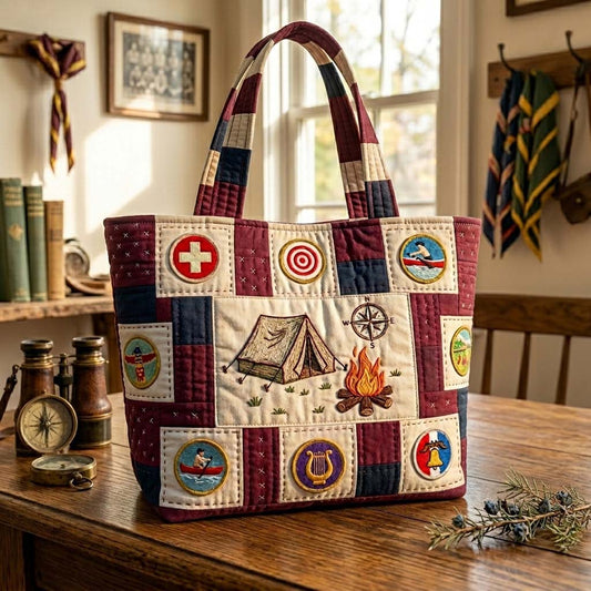 The Heritage Camp Quilted Tote