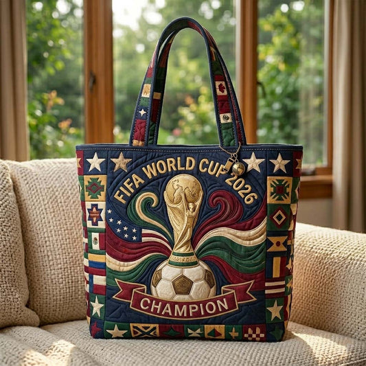 The World Cup Champion Quilted Tote