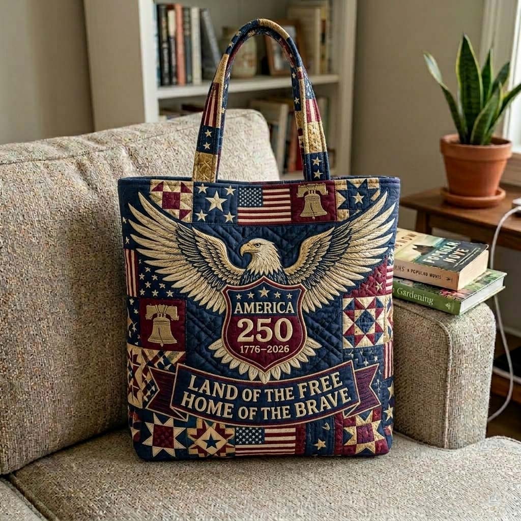 Everyday Eagle Flags Tote Bag