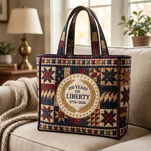 The Liberty Anniversary Quilted Tote