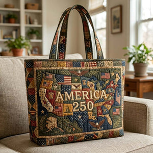 Everyday America Legacy Quilted Tote