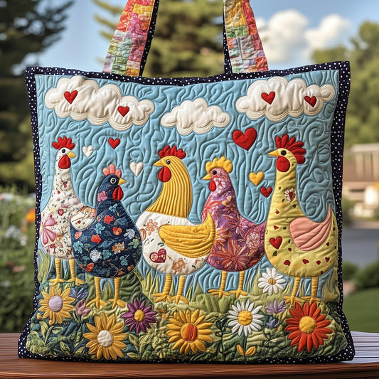 The Farmyard Quilted Tote Bag