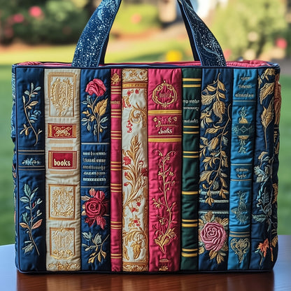 The Vintage Books Quilted Tote 8091