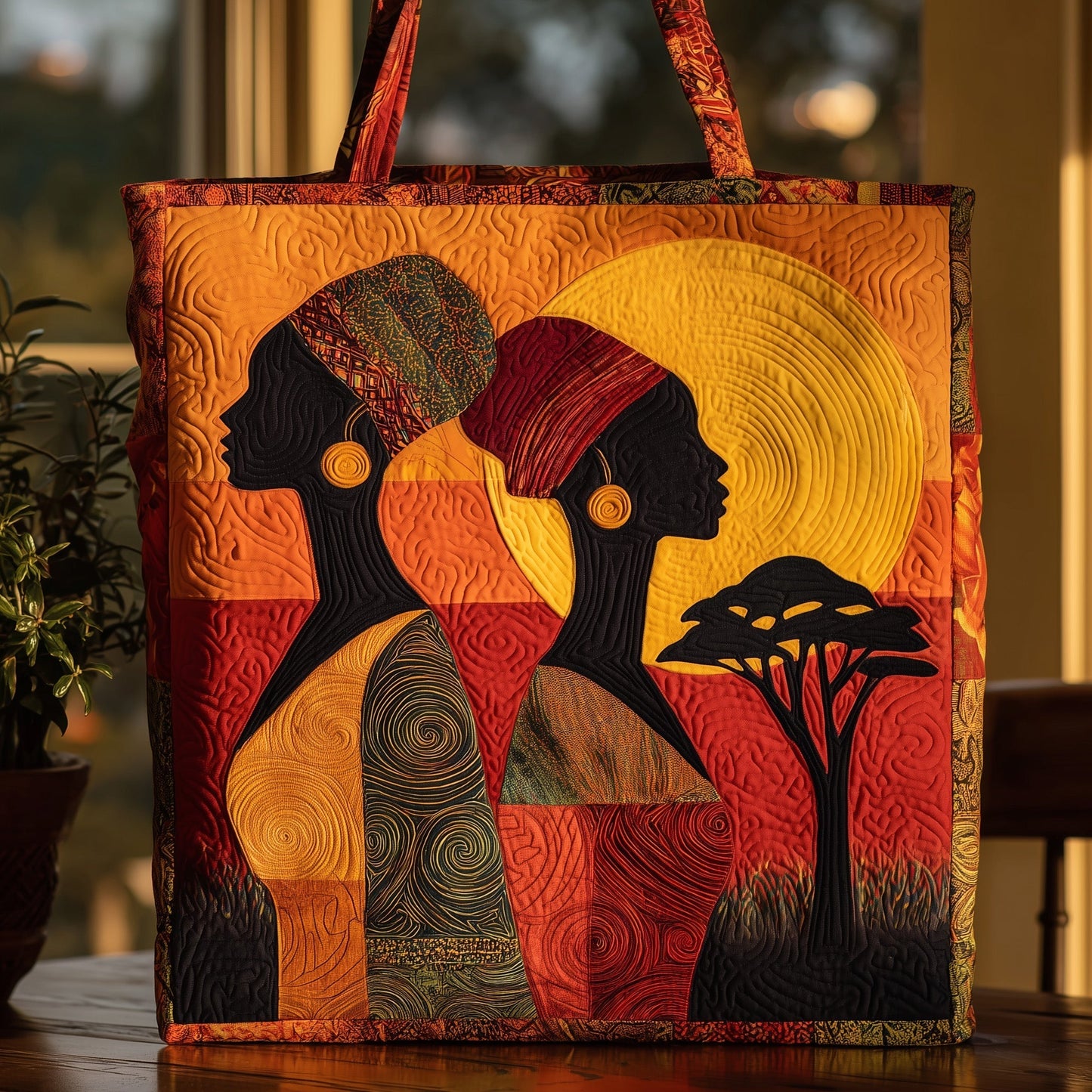 African Queens Silhouettes Tote Bag