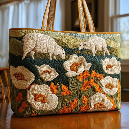 The Sheep Haven Quilted Tote