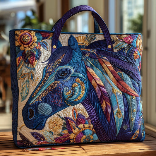 The Forest Spirit Quilted Tote