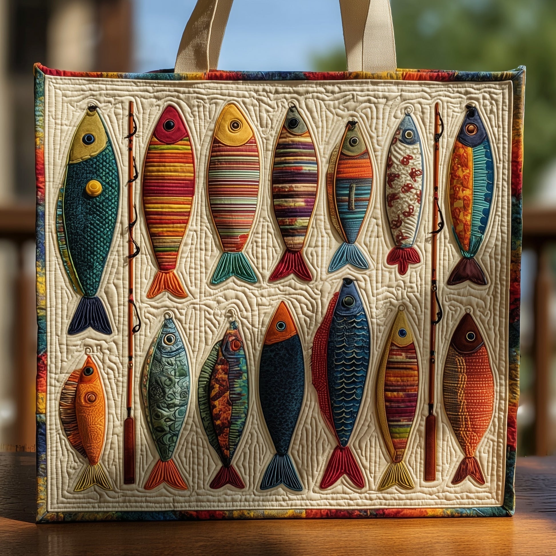 The Fisherman’s Quilted Tote Bag