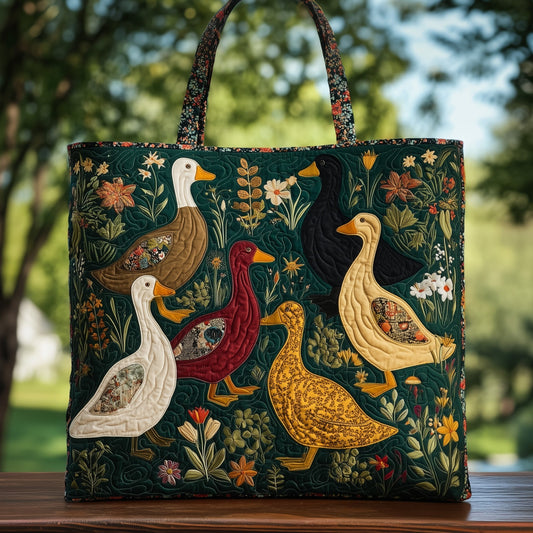 The Ducky Delight Quilted Tote