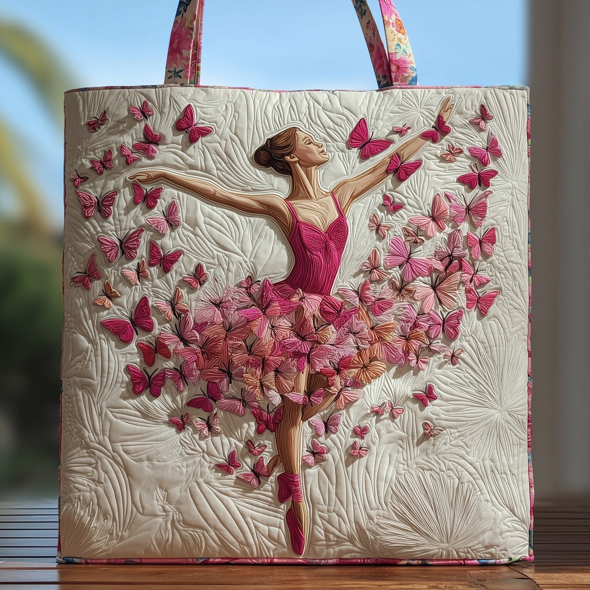Everyday Ballerina Butterflies Tote Bag