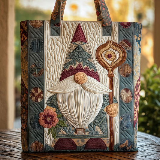 The Native Gnome Quilted Tote