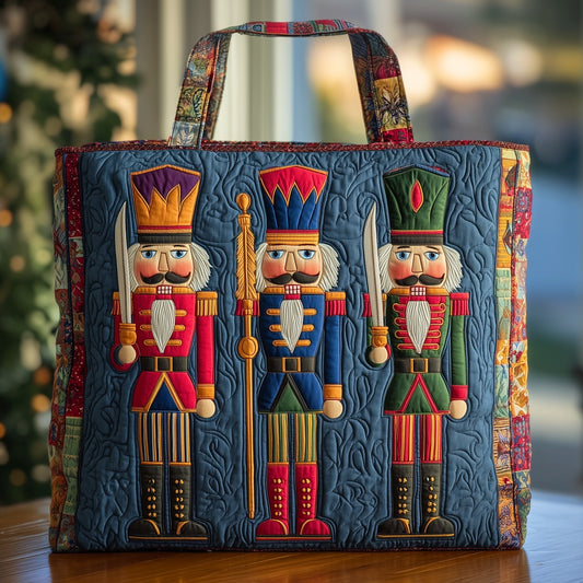 The Festive Nutcracker Quilted Tote 9054