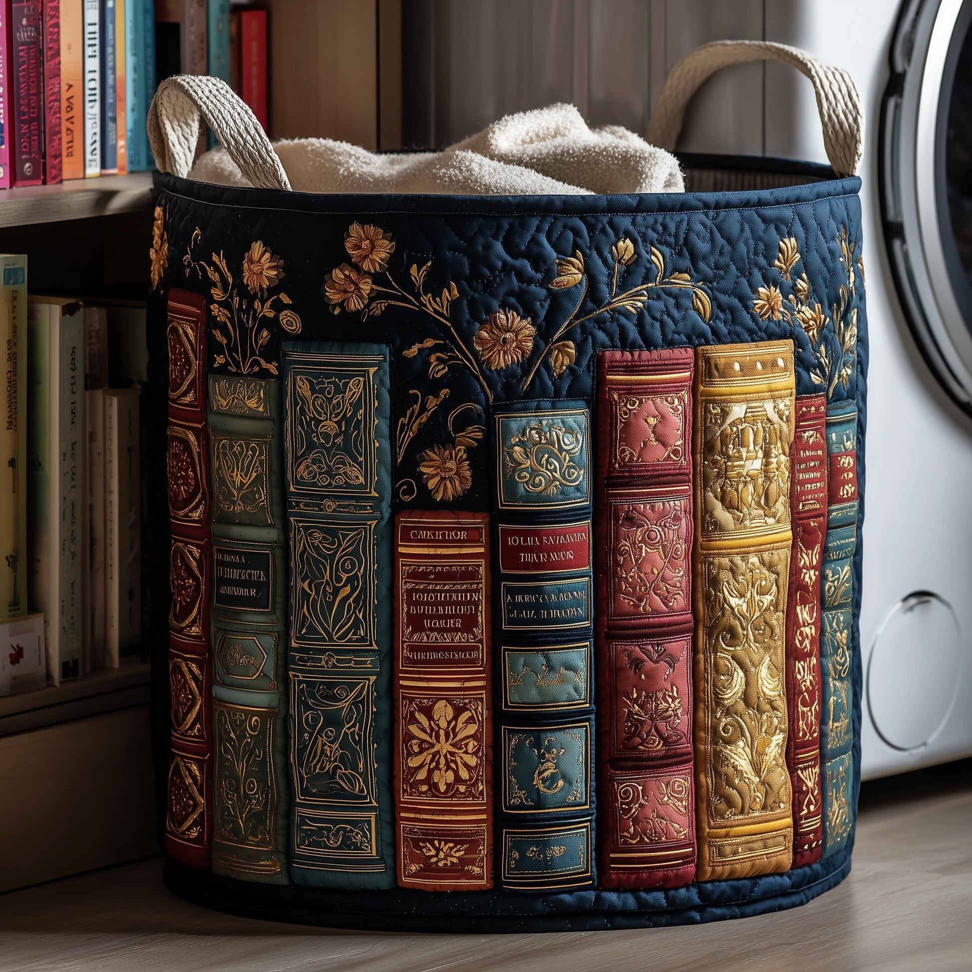Everyday Knowledge Quilted Tote Bag