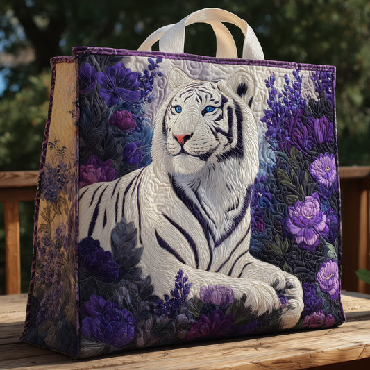 The White Tiger Quilted Tote