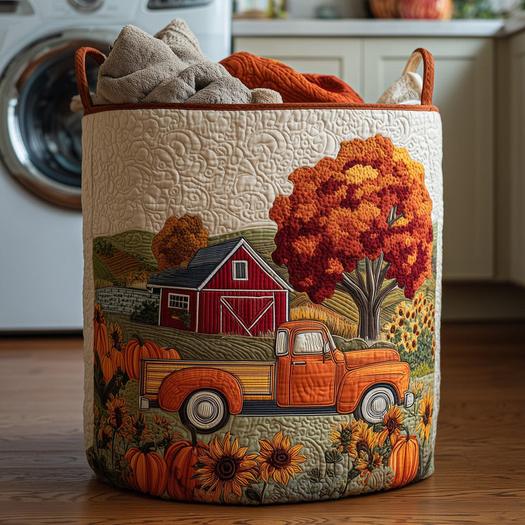 Fall At Farm Quilted Tote