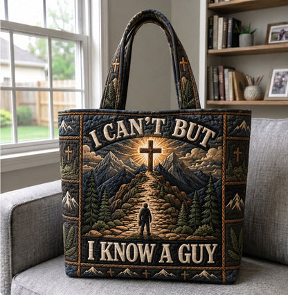 Everyday Faith Journey Quilted Tote