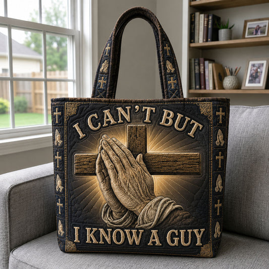 The Faithful Prayer Quilted Tote