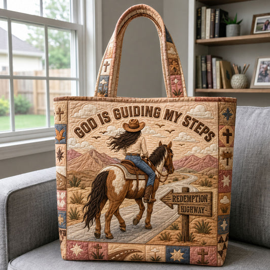 The Redemption Highway Quilted Tote