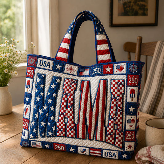 The America 250 Quilted Tote