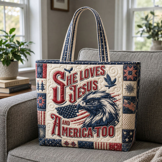 Everyday 1776 Quilted Tote Bag