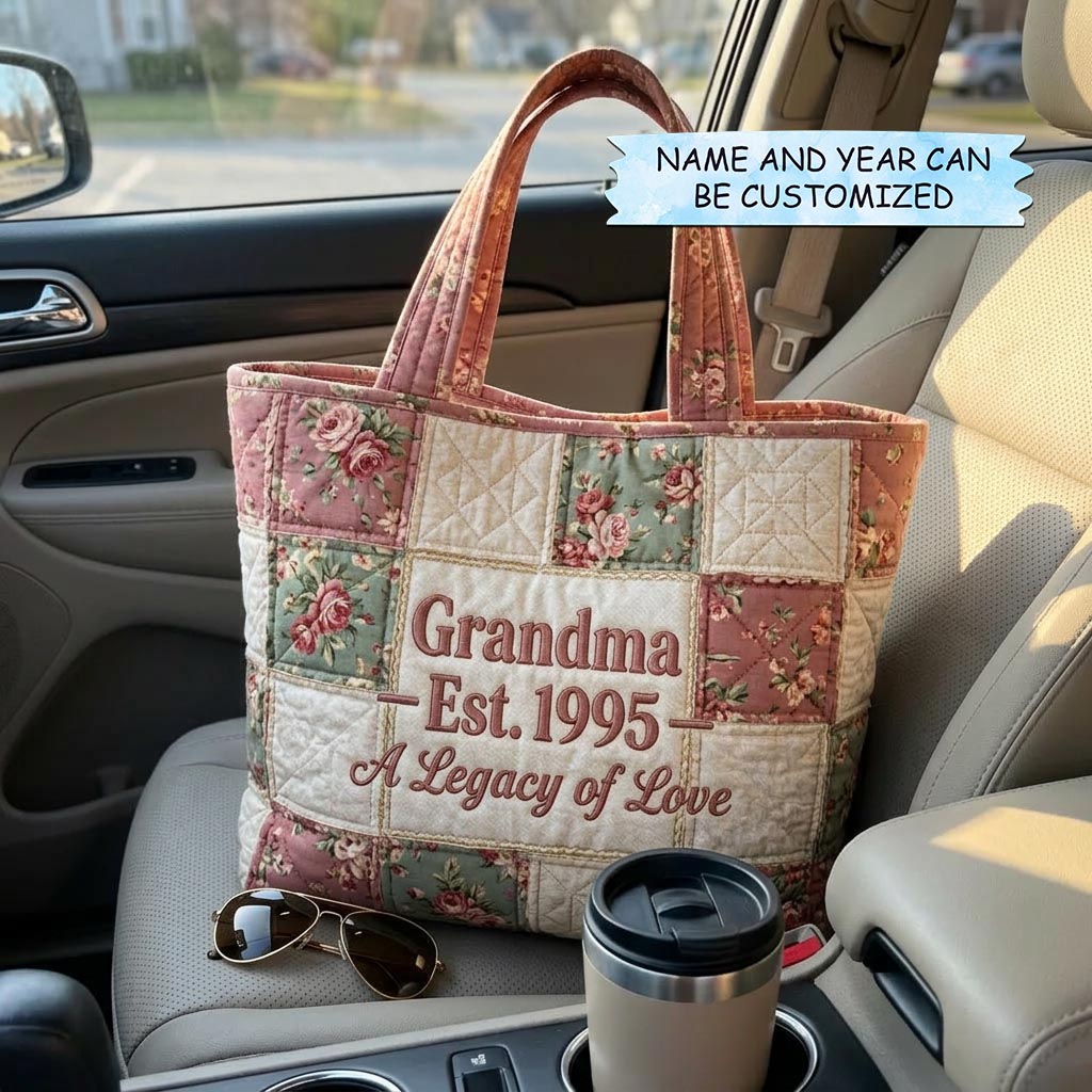 The Floral Legacy Quilted Tote