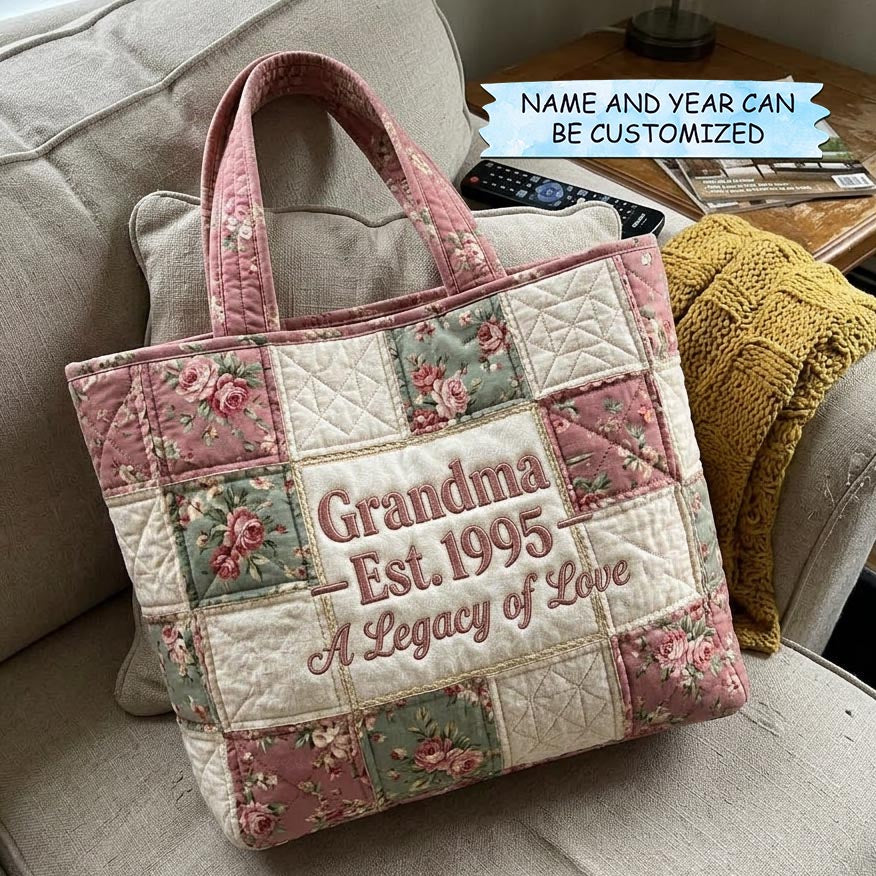 The Floral Legacy Quilted Tote