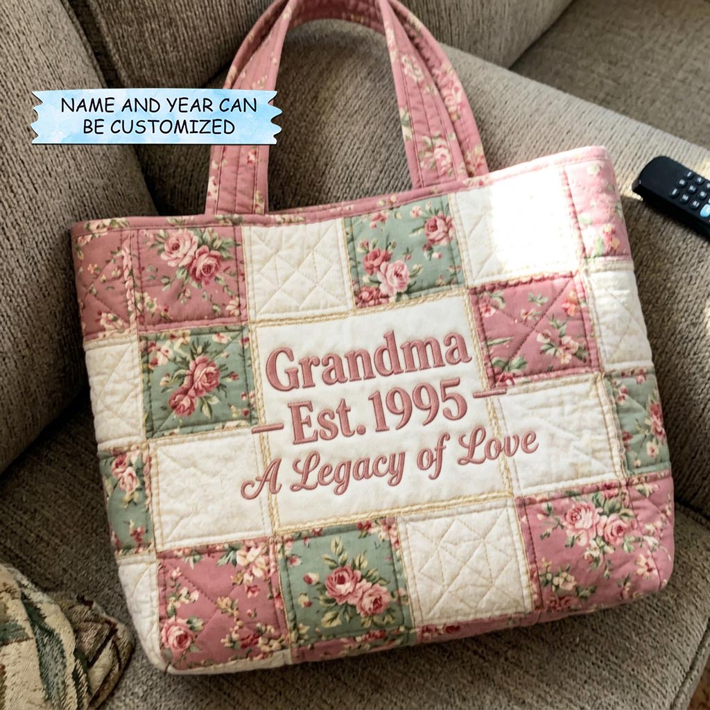 The Floral Legacy Quilted Tote