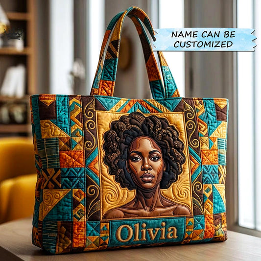African Queen Portrait Tote Bag