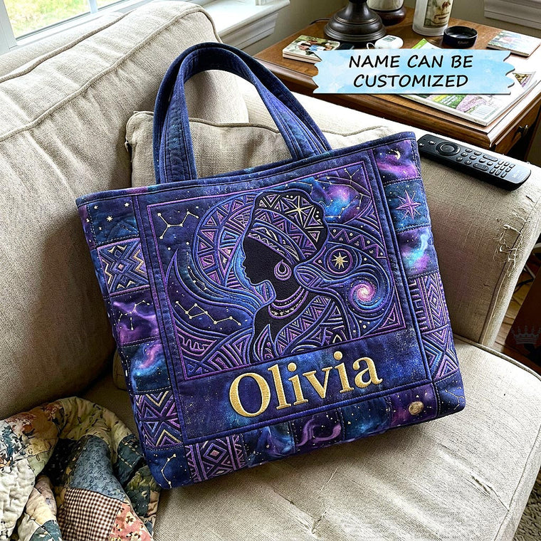 African Queen Silhouette Tote Bag